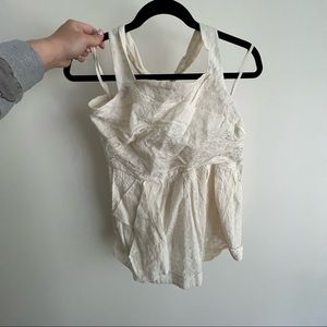 Anthropologie Maeve halter top size 10